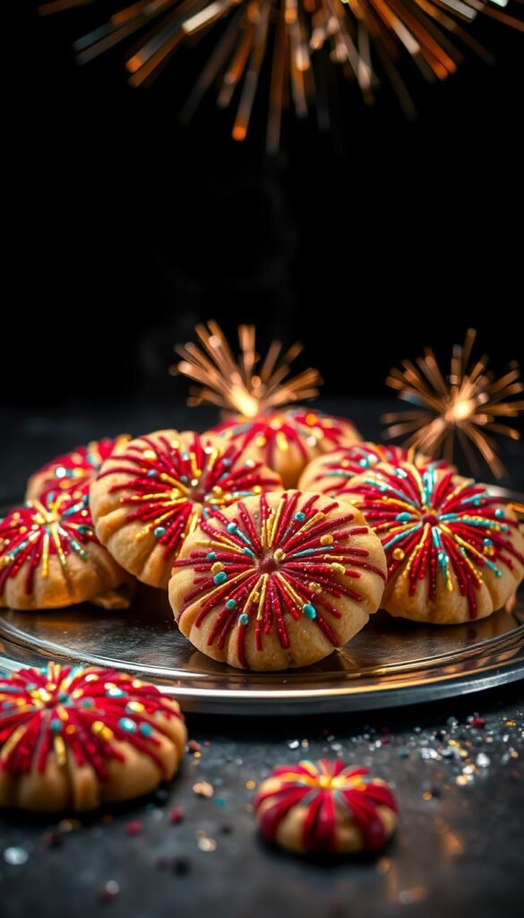 fireworks cookies