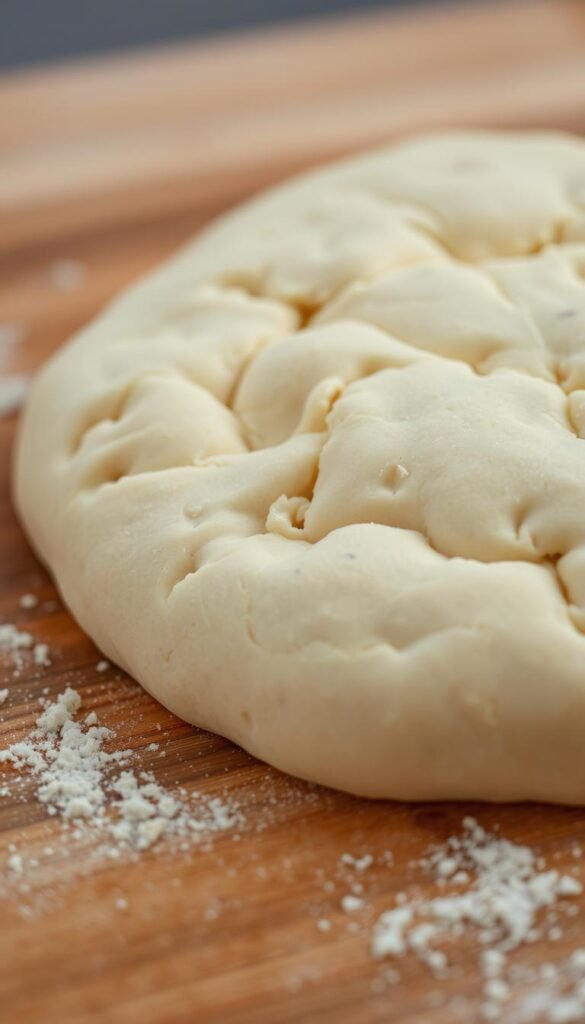 focaccia dough preparation