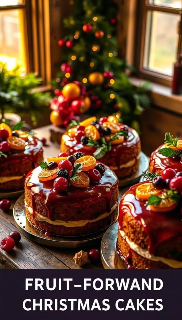 fruit Christmas cakes fruit Christmas cakes