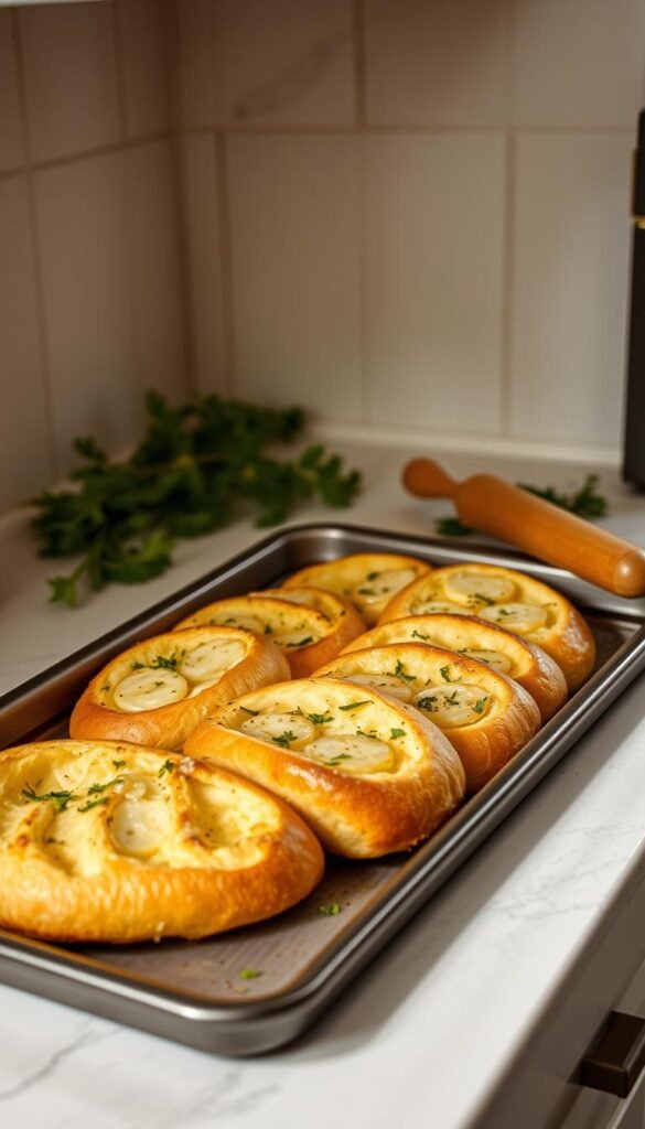garlic bread baking techniques