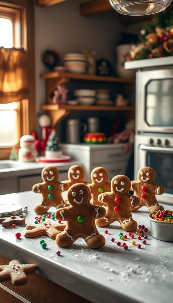 gingerbread men decorating gingerbread men decorating
