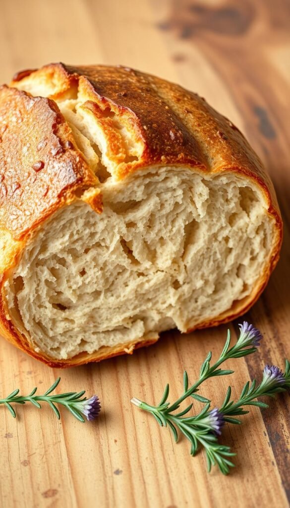 gluten-free rosemary sourdough