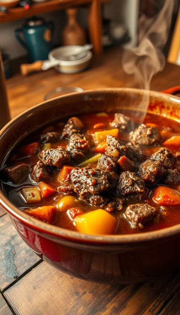 gourmet Dutch oven beef stew
