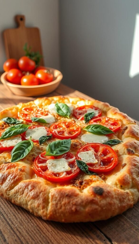 gourmet focaccia pizza