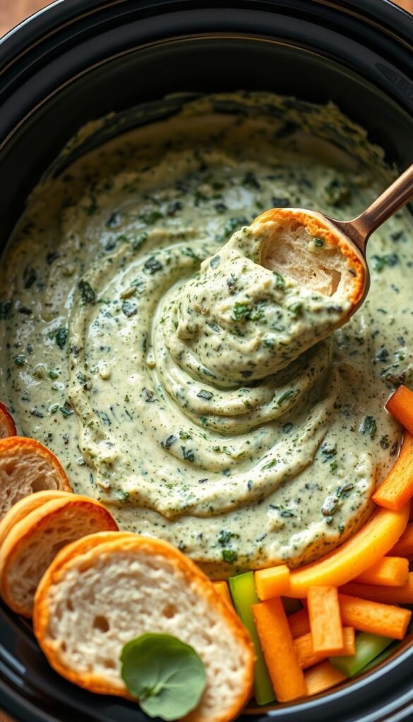 gourmet spinach dip