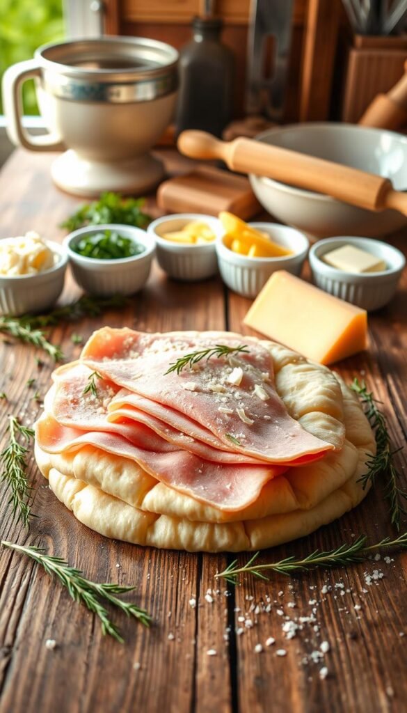 ham and cheese crescent rolls ingredients