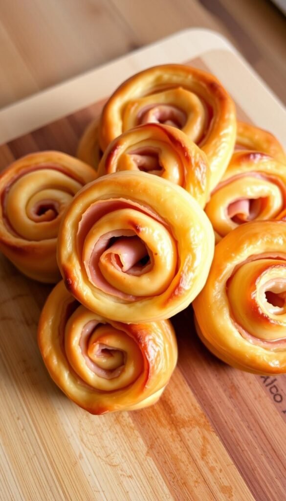 ham and cheese pinwheels