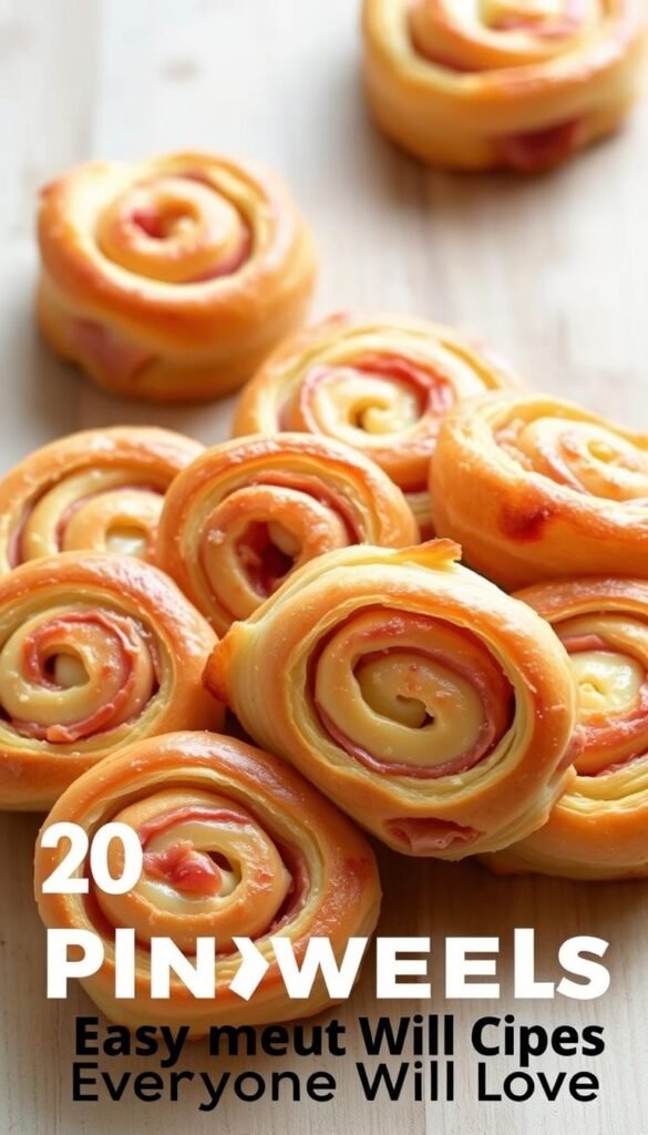 ham and cheese pinwheels