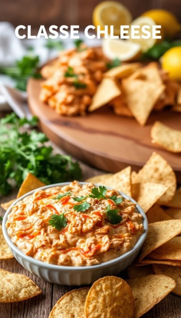 healthier buffalo chicken dip