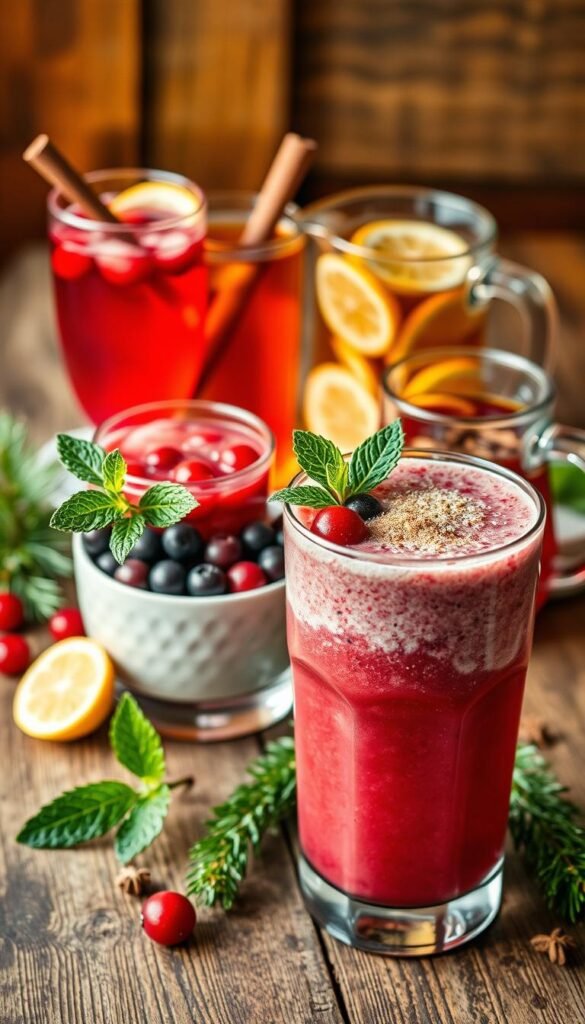 healthy holiday drinks