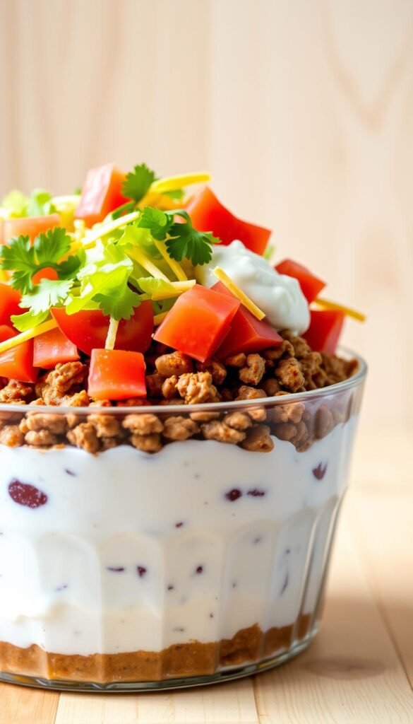 healthy taco dip healthy taco dip