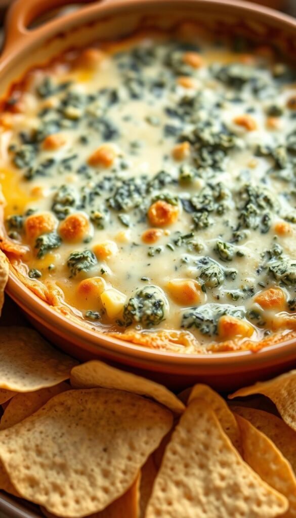 hot spinach artichoke dip