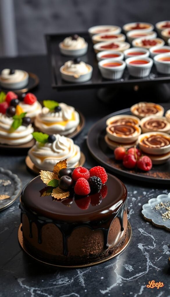 make-ahead desserts for New Year's Eve