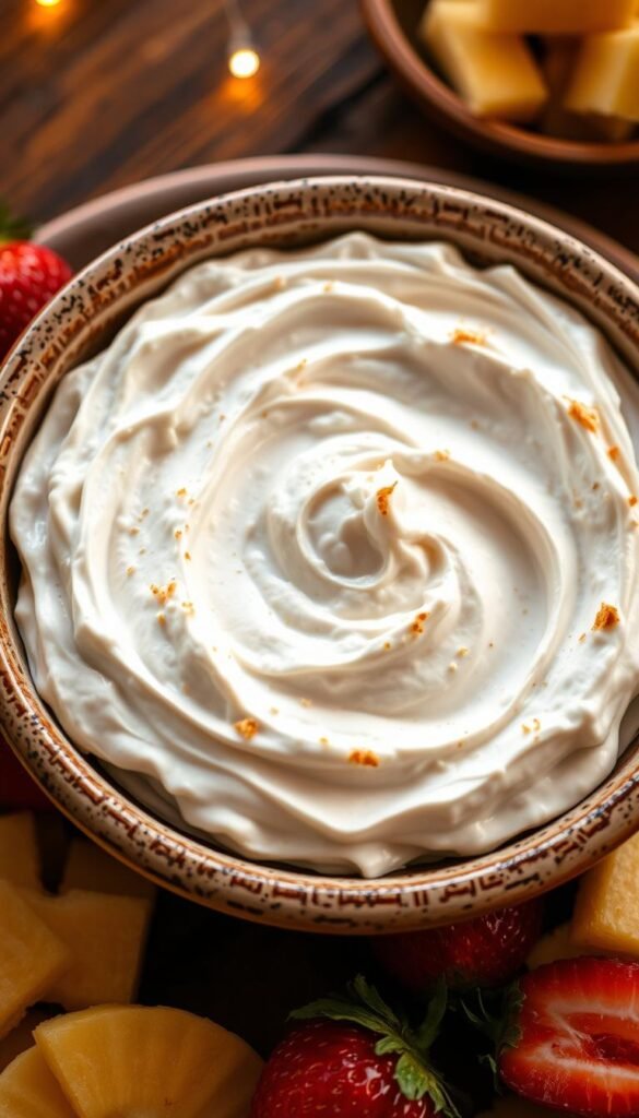 marshmallow fluff cream cheese dip