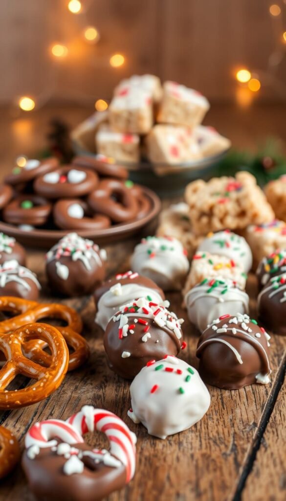 no-bake Christmas treats