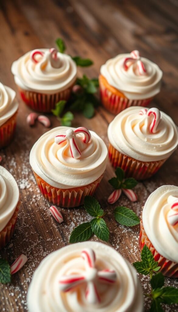 peppermint cupcakes