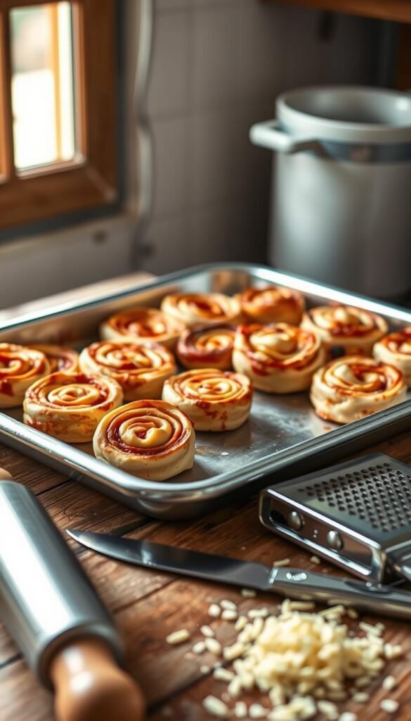 pizza pinwheel baking tips
