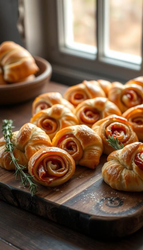 prosciutto and brie crescent rolls
