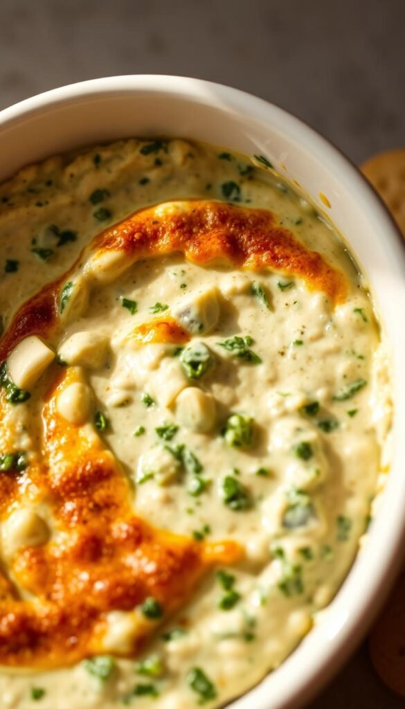 reviving leftover spinach artichoke dip