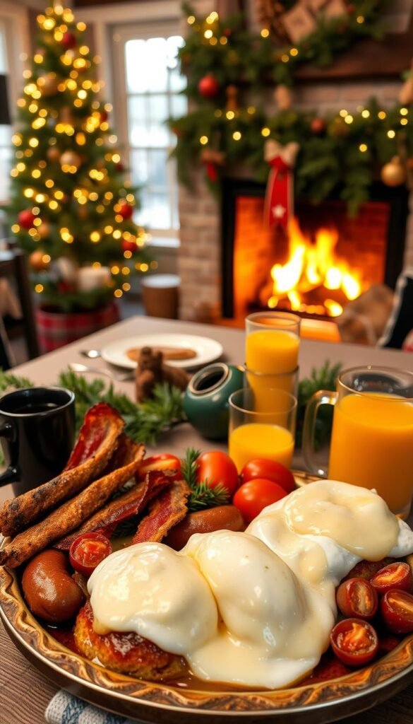 savory Christmas breakfast