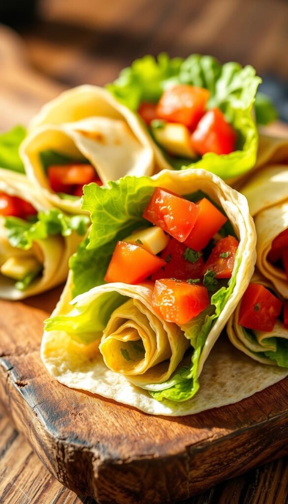 savory tortilla roll ups