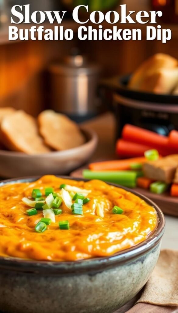 slow cooker buffalo dip