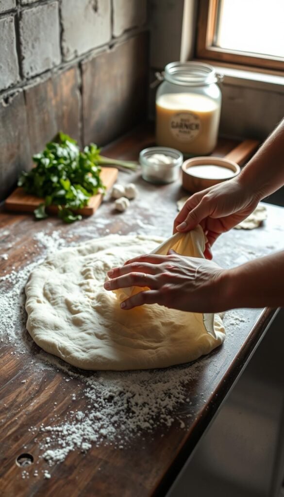 sourdough pizza techniques