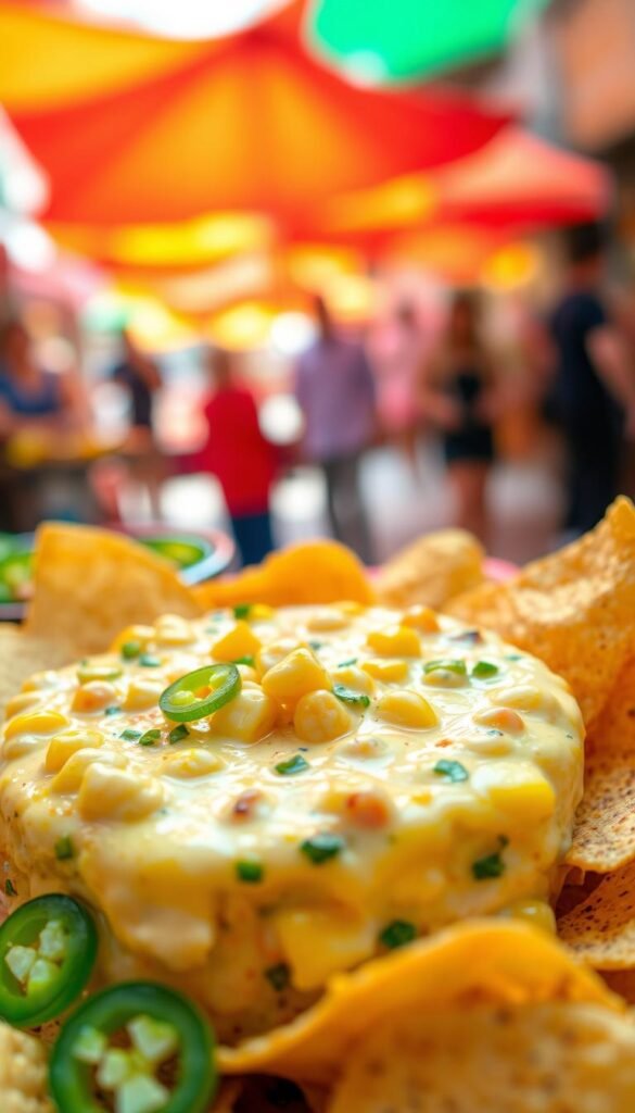spicy jalapeño street corn dip