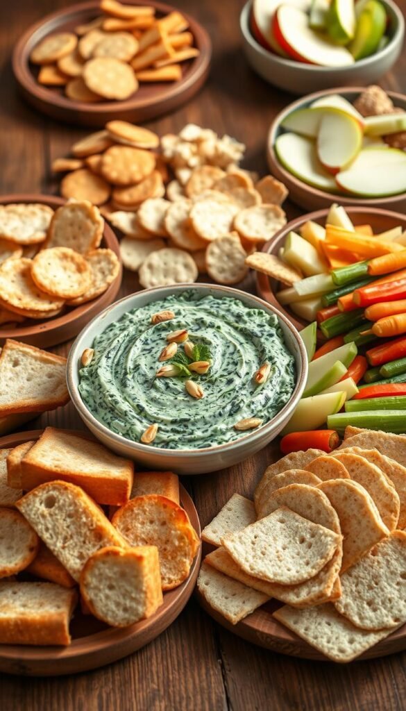 spinach dip pairings