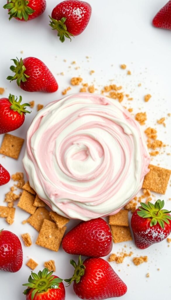 strawberry cheesecake dip