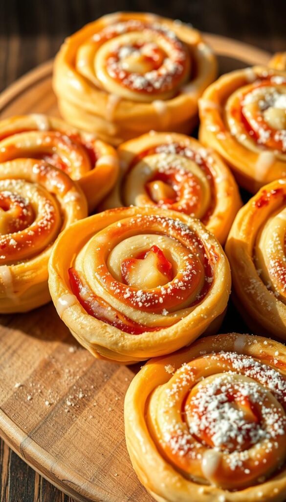sweet pizza pinwheels