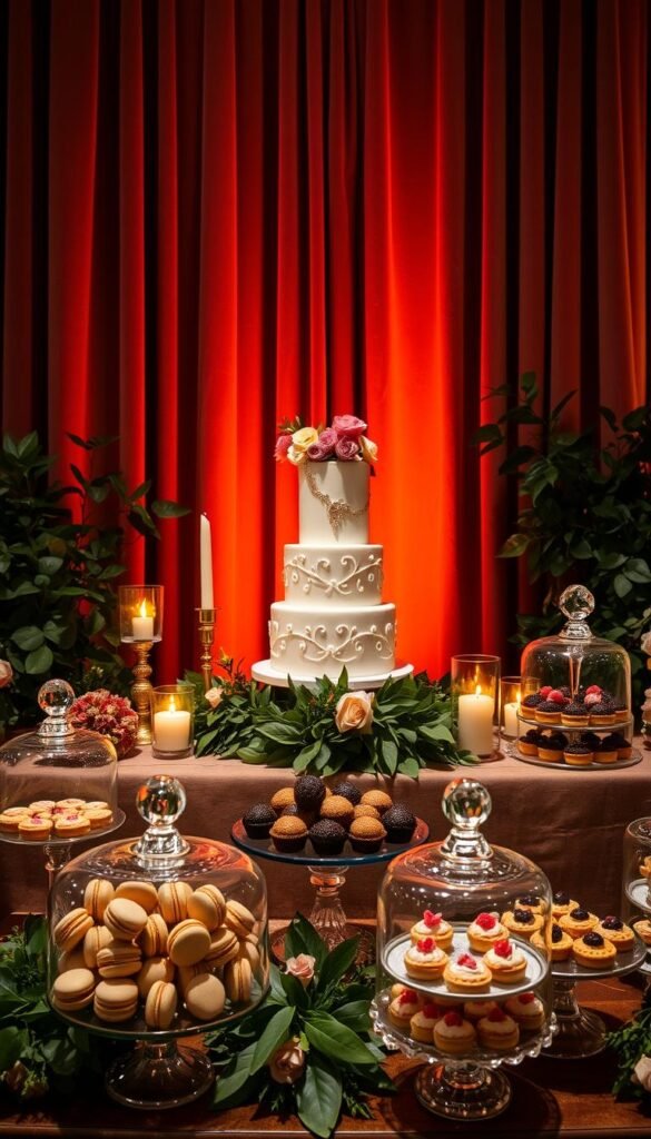 themed dessert table