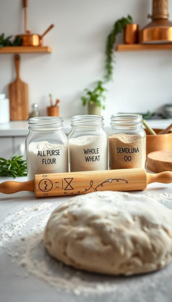 types of flour for pizza