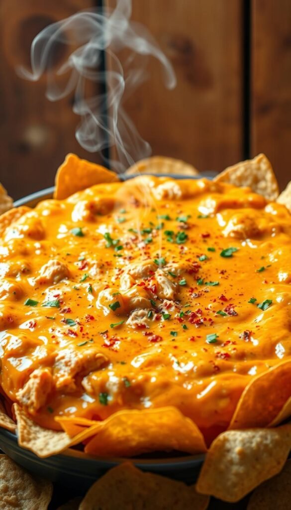 ultimate buffalo chicken dip
