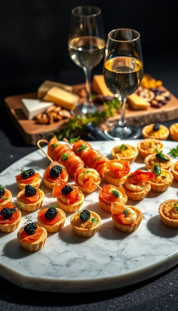 upscale finger foods