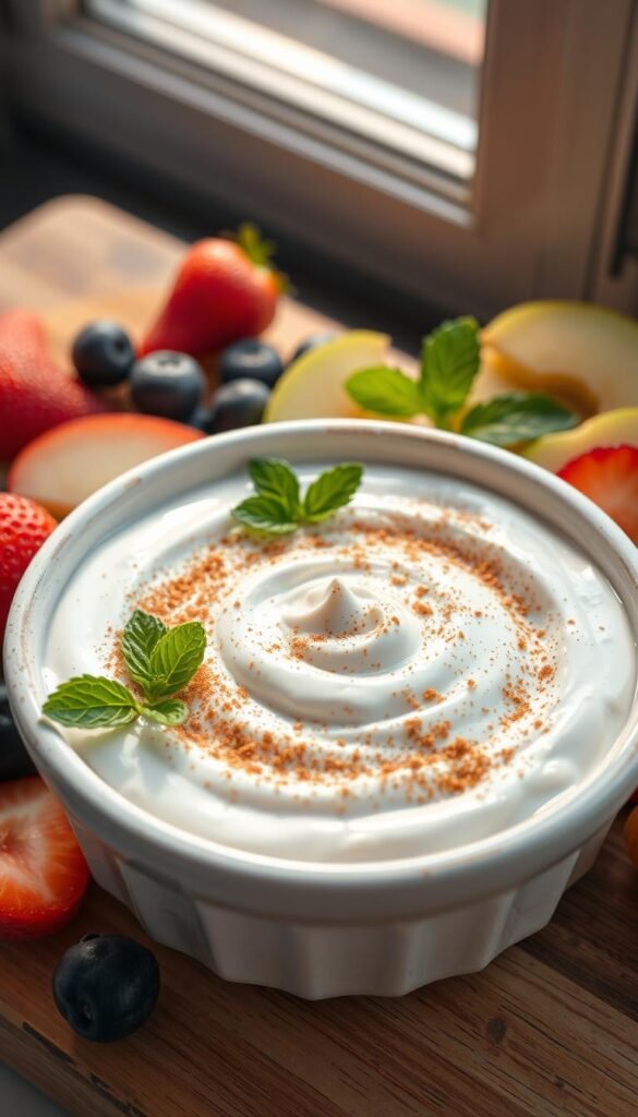 vanilla yogurt dip