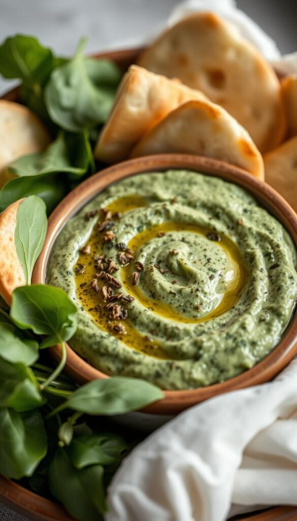 vegan spinach dip