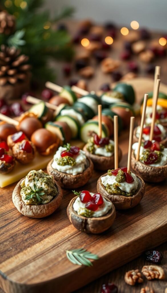 vegetarian Christmas appetizers