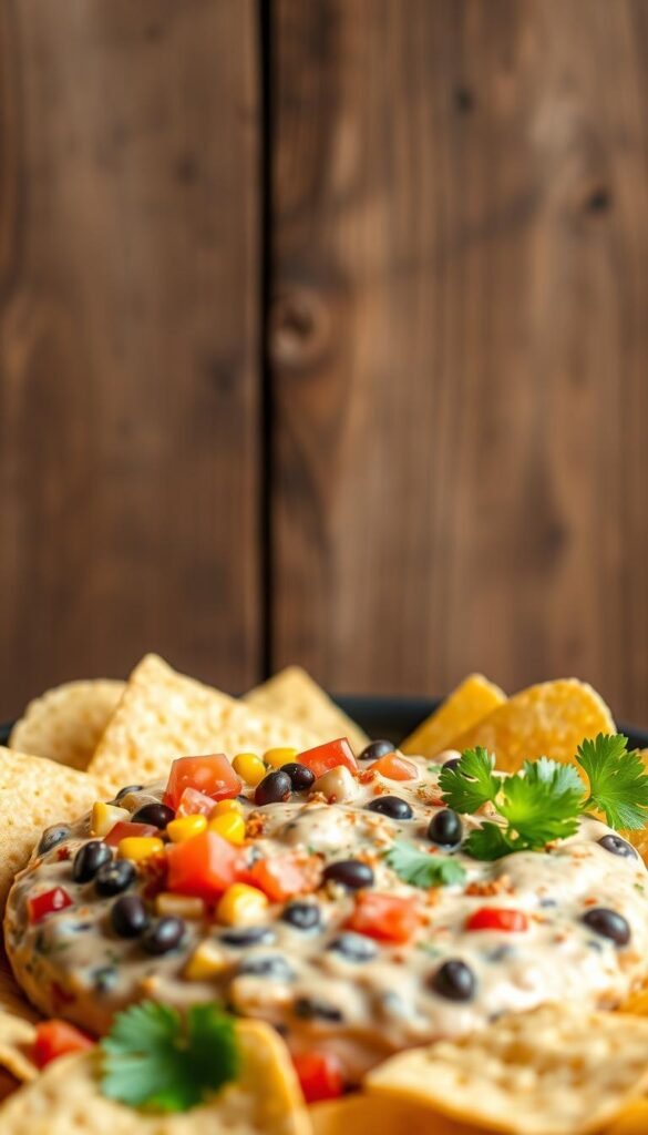 vegetarian taco dip
