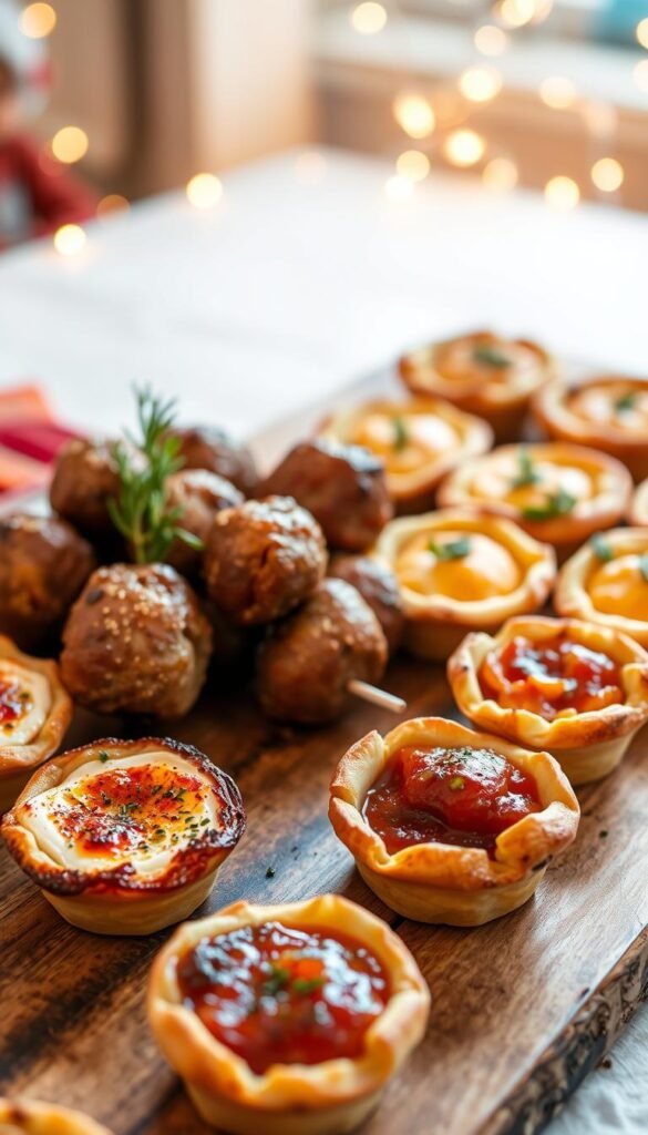 warm Christmas appetizers