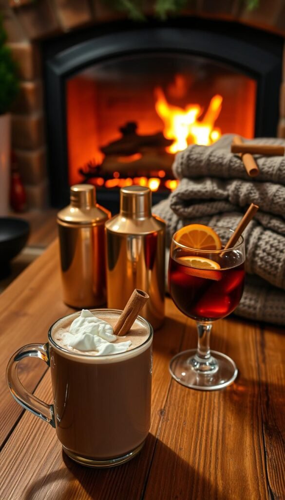 warm winter cocktails