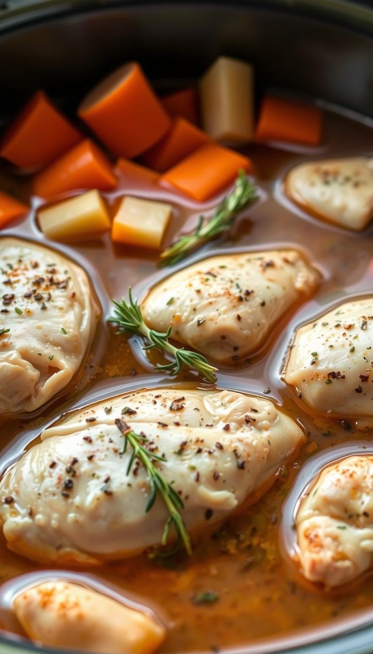 chicken breast crockpot recipes