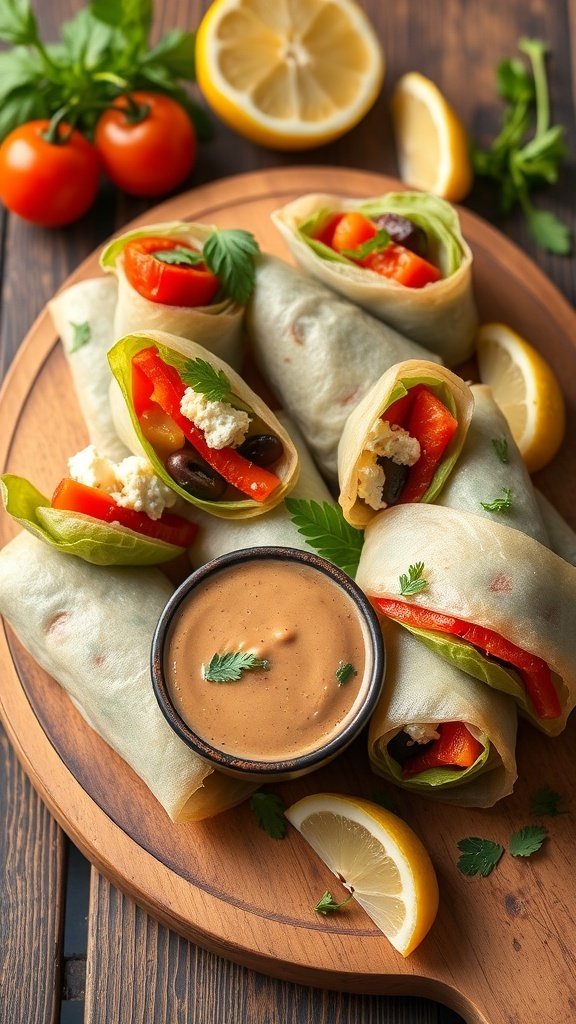 Delicious Spring Roll Recipes with Peanut Sauce