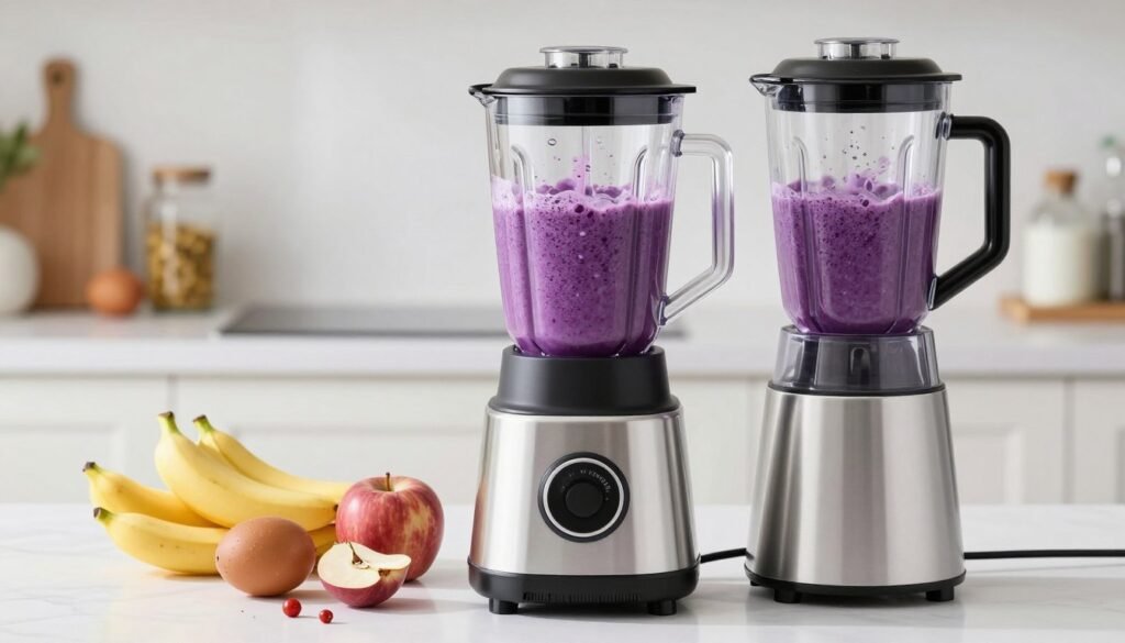 blender making protein smoothie blender making protein smoothie