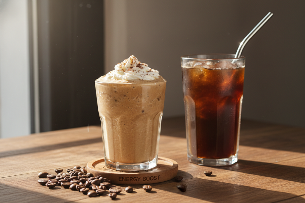 coffee protein smoothie