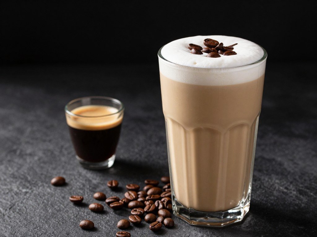 coffee protein smoothie with ice coffee protein smoothie with ice