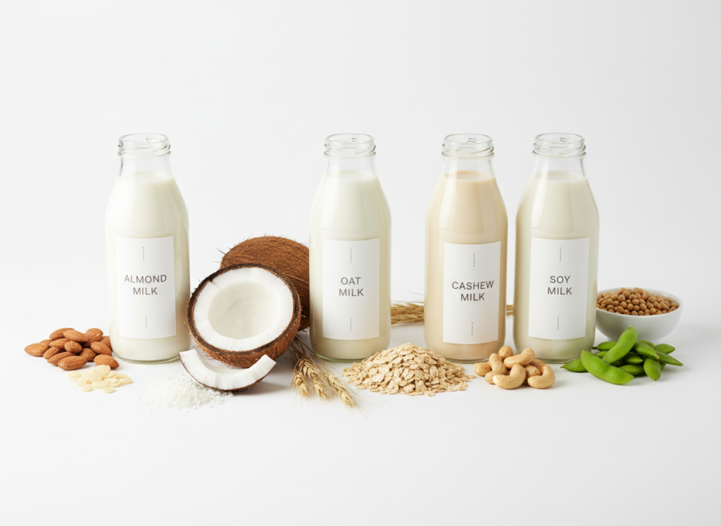 dairy-free milk alternatives for smoothies