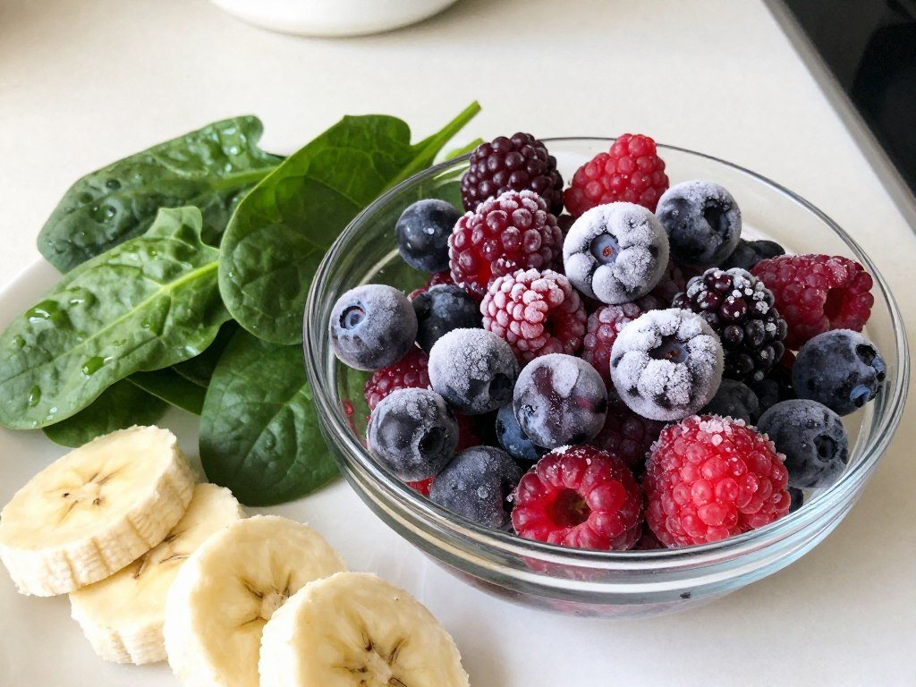 frozen fruit and fresh greens for protein smoothies frozen fruit and fresh greens for protein smoothies