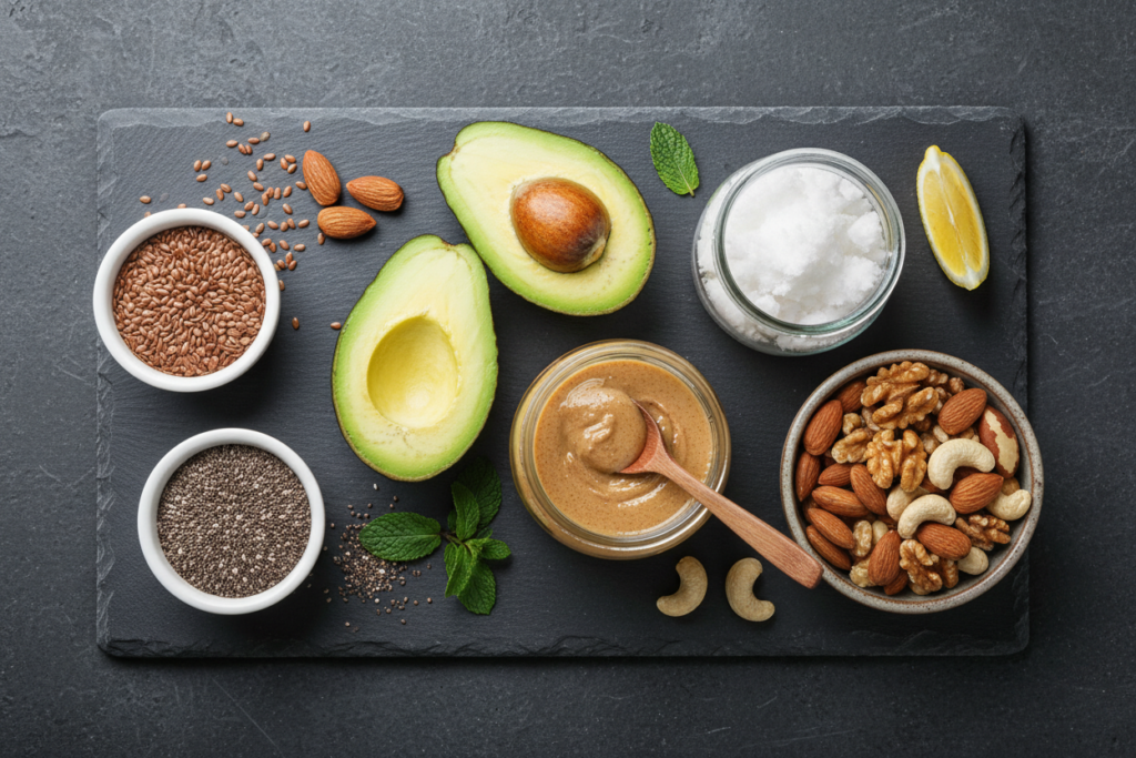 healthy fats for muscle building smoothies