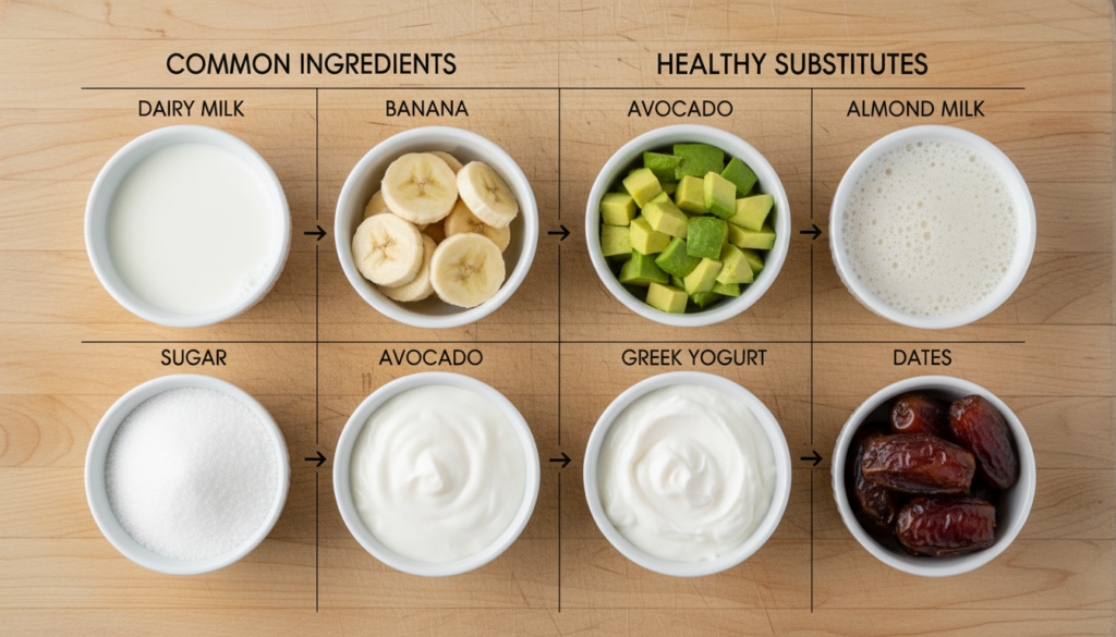 ingredient substitution options laid out ingredient substitution options laid out